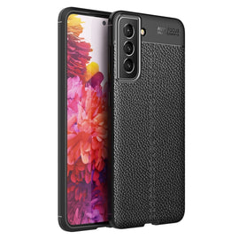 Litchi Texture TPU Shockproof Case, For Samsung Galaxy S21 FE