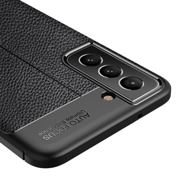 Litchi Texture TPU Shockproof Case, For Samsung Galaxy S21 FE