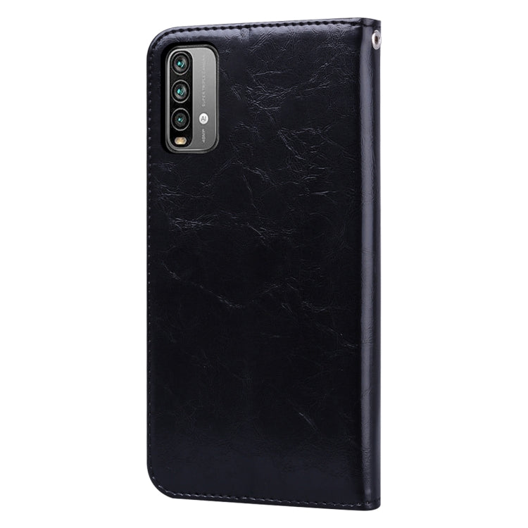 Business Style Oil Wax Texture Horizontal Flip Leather Case with Holder & Card Slots & Wallet, For Xiaomi Redmi 9T, For Xiaomi Redmi Note 9T, For Xiaomi Redmi Note 10, For Xiaomi Redmi K40 / K40 Pro, For Xiaomi Redmi Note 10 Pro, For Xiaomi Mi 10T Pro ...