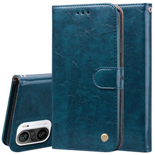 Load image into Gallery viewer, Business Style Oil Wax Texture Horizontal Flip Leather Case with Holder &amp; Card Slots &amp; Wallet, For Xiaomi Redmi 9T, For Xiaomi Redmi Note 9T, For Xiaomi Redmi Note 10, For Xiaomi Redmi K40 / K40 Pro, For Xiaomi Redmi Note 10 Pro, For Xiaomi Mi 10T Pro ...