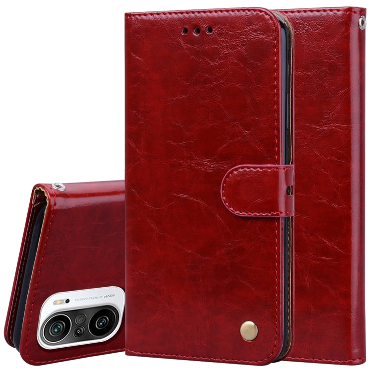 Business Style Oil Wax Texture Horizontal Flip Leather Case with Holder & Card Slots & Wallet, For Xiaomi Redmi 9T, For Xiaomi Redmi Note 9T, For Xiaomi Redmi Note 10, For Xiaomi Redmi K40 / K40 Pro, For Xiaomi Redmi Note 10 Pro, For Xiaomi Mi 10T Pro ...