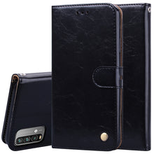 Load image into Gallery viewer, Business Style Oil Wax Texture Horizontal Flip Leather Case with Holder &amp; Card Slots &amp; Wallet, For Xiaomi Redmi 9T, For Xiaomi Redmi Note 9T, For Xiaomi Redmi Note 10, For Xiaomi Redmi K40 / K40 Pro, For Xiaomi Redmi Note 10 Pro, For Xiaomi Mi 10T Pro ...