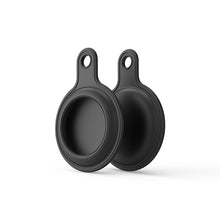 Load image into Gallery viewer, Gel Leather Case Cover with Switchable Keychain Ring for AirTag