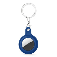 Load image into Gallery viewer, Gel Leather Case Cover with Switchable Keychain Ring for AirTag