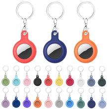 Load image into Gallery viewer, Gel Leather Case Cover with Switchable Keychain Ring for AirTag