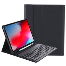 Load image into Gallery viewer, YT11B Detachable Candy Color Skin Feel Texture Round Keycap Bluetooth Keyboard Leather Case For iPad Air 4 2020 / Air 5 2022 / Pro 11 inch 2022 / 2021 / 2020 / 2018(White Ice), For iPad 9.7 inch 2018 &amp; 2017 / Pro 9.7 inch / Air 2 / Air                 ...