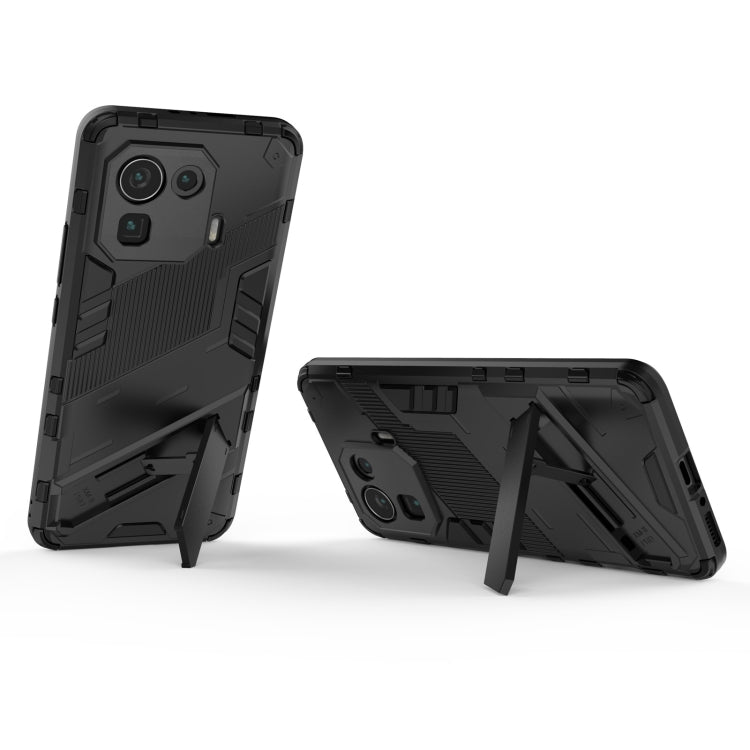 Punk Armor 2 in 1 PC + TPU Shockproof Case with Invisible Holder, For Xiaomi Mi 11 Pro