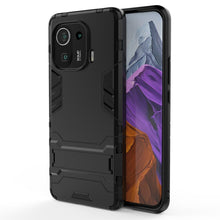 Load image into Gallery viewer, Shockproof PC + TPU Protective Case with Hidden Holder, For OnePlus 9R, For Xiaomi Mi 11 Pro