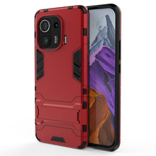 Load image into Gallery viewer, Shockproof PC + TPU Protective Case with Hidden Holder, For OnePlus 9R, For Xiaomi Mi 11 Pro