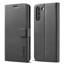 Load image into Gallery viewer, LC.IMEEKE Calf Texture Horizontal Flip Leather Case, with Holder &amp; Card Slots &amp; Wallet, For Samsung Galaxy S21 FE