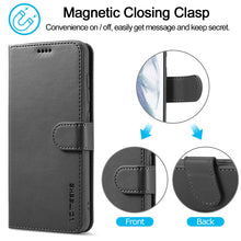Load image into Gallery viewer, LC.IMEEKE Calf Texture Horizontal Flip Leather Case, with Holder &amp; Card Slots &amp; Wallet, For Samsung Galaxy S21 FE