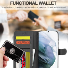 Load image into Gallery viewer, LC.IMEEKE Calf Texture Horizontal Flip Leather Case, with Holder &amp; Card Slots &amp; Wallet, For Samsung Galaxy S21 FE