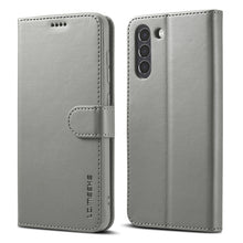 Load image into Gallery viewer, LC.IMEEKE Calf Texture Horizontal Flip Leather Case, with Holder &amp; Card Slots &amp; Wallet, For Samsung Galaxy S21 FE