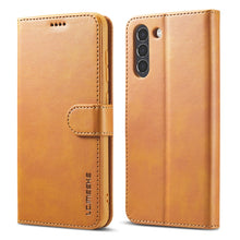 Load image into Gallery viewer, LC.IMEEKE Calf Texture Horizontal Flip Leather Case, with Holder &amp; Card Slots &amp; Wallet, For Samsung Galaxy S21 FE