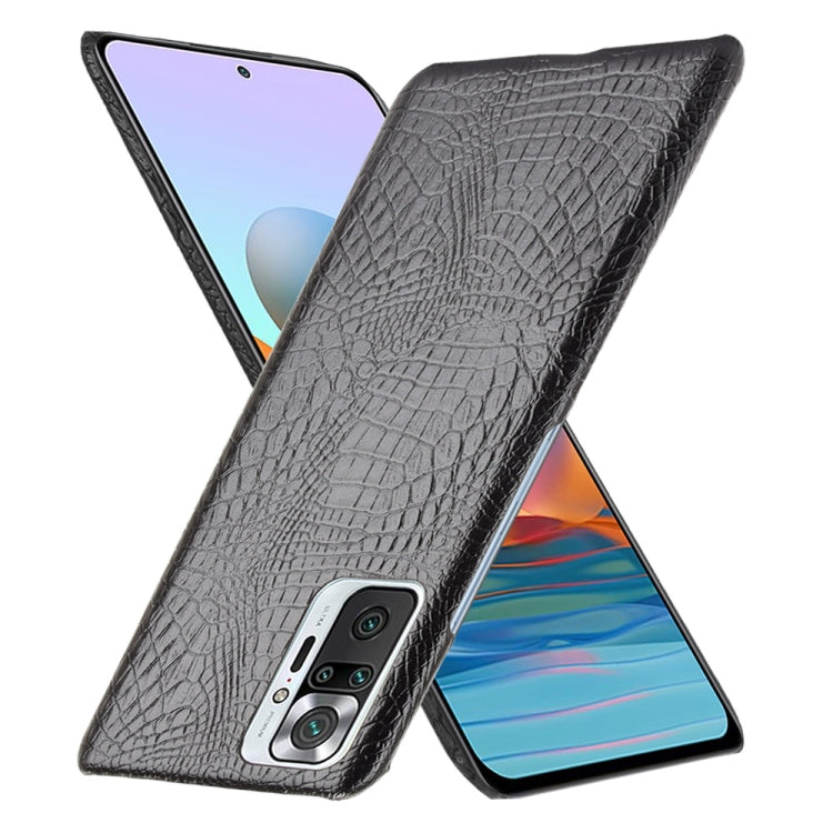 Shockproof Crocodile Texture PC + PU Case, For Xiaomi Redmi Note 10 Pro (India version) / Note 10 Pro Max, For Xiaomi Mi 11 Lite