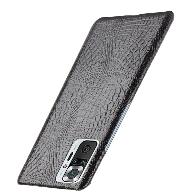Shockproof Crocodile Texture PC + PU Case, For Xiaomi Redmi Note 10 Pro (India version) / Note 10 Pro Max, For Xiaomi Mi 11 Lite