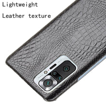 Load image into Gallery viewer, Shockproof Crocodile Texture PC + PU Case, For Xiaomi Redmi Note 10 Pro (India version) / Note 10 Pro Max, For Xiaomi Mi 11 Lite