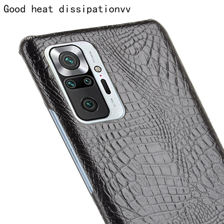 Shockproof Crocodile Texture PC + PU Case, For Xiaomi Redmi Note 10 Pro (India version) / Note 10 Pro Max, For Xiaomi Mi 11 Lite