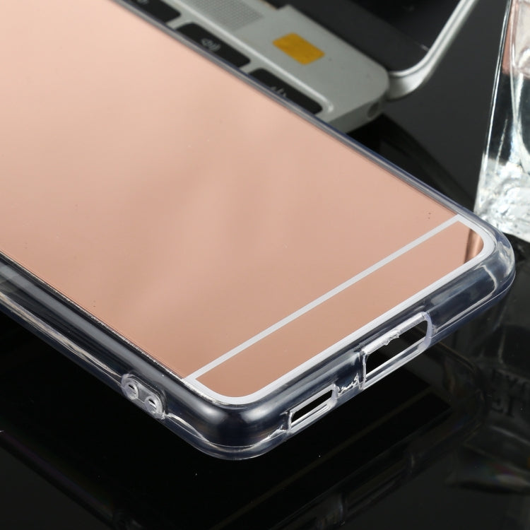 TPU + Acrylic Luxury Plating Mirror Phone Case Cover, For Samsung Galaxy S21 5G