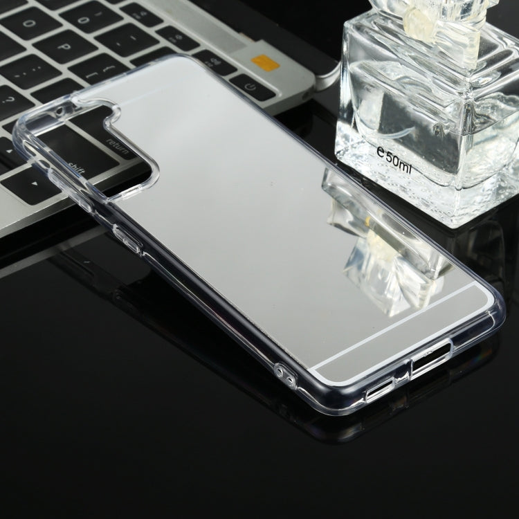 TPU + Acrylic Luxury Plating Mirror Phone Case Cover, For Samsung Galaxy S21 5G