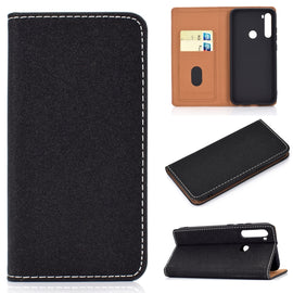 Solid Color Magnetic Horizontal Flip Leather Case with Card Slot & Holder, For Xiaomi Redmi Note 8, For Xiaomi Mi CC9, For Xiaomi Mi CC9e, For Huawei Mate 30, For Huawei Mate 30 Lite, For Galaxy A10, For Galaxy A10s, For Galaxy A30, For Galaxy A40     ...