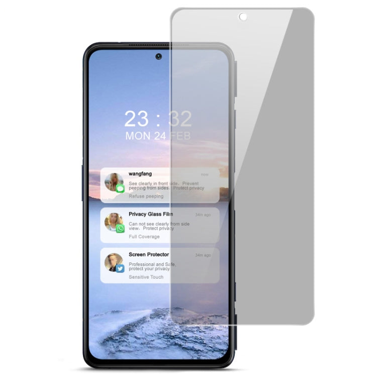IMAK HD Anti-spy Tempered Glass Protective Film, For Xiaomi BlackShark 4 / 4 Pro, For OnePlus 9, For Xiaomi Redmi Note 10S / Note 10 4G / 5G, For Asus ROG Phone 5 / 5 Pro, For ZTE Nubia Red Magic 6 / 6 Pro