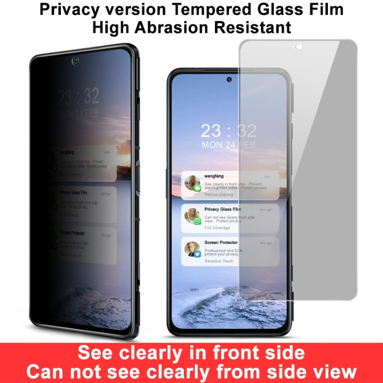 IMAK HD Anti-spy Tempered Glass Protective Film, For Xiaomi BlackShark 4 / 4 Pro, For OnePlus 9, For Xiaomi Redmi Note 10S / Note 10 4G / 5G, For Asus ROG Phone 5 / 5 Pro, For ZTE Nubia Red Magic 6 / 6 Pro