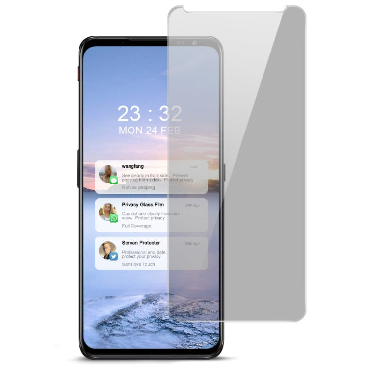 IMAK HD Anti-spy Tempered Glass Protective Film, For Xiaomi BlackShark 4 / 4 Pro, For OnePlus 9, For Xiaomi Redmi Note 10S / Note 10 4G / 5G, For Asus ROG Phone 5 / 5 Pro, For ZTE Nubia Red Magic 6 / 6 Pro