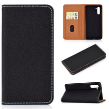 Load image into Gallery viewer, Solid Color Magnetic Horizontal Flip Leather Case with Card Slot &amp; Holder