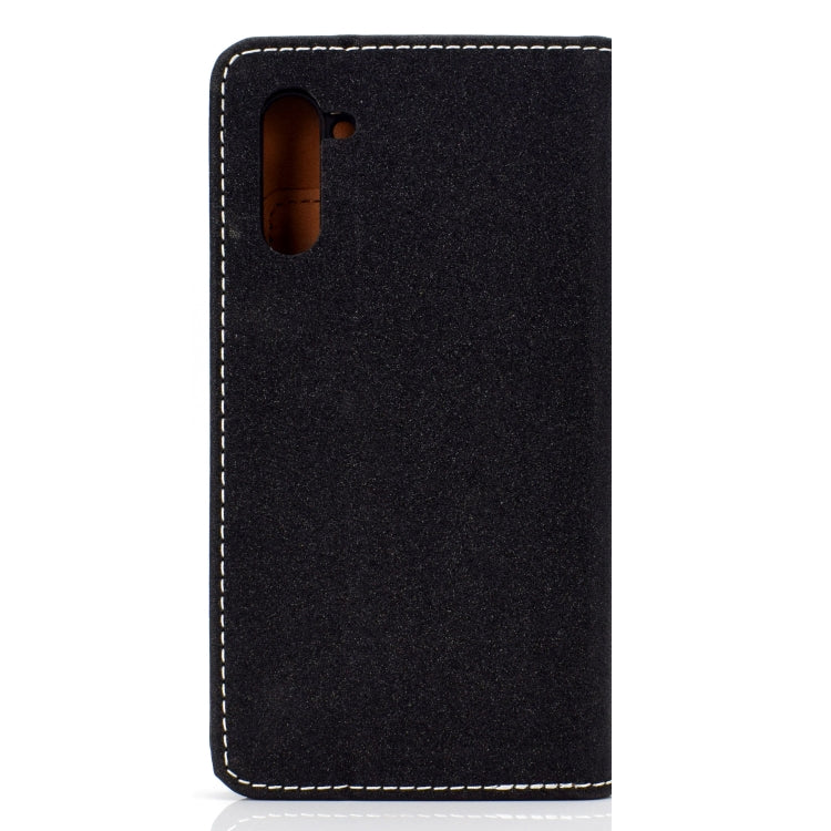 Solid Color Magnetic Horizontal Flip Leather Case with Card Slot & Holder