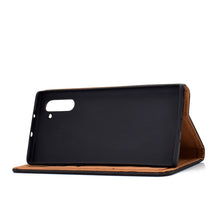 Load image into Gallery viewer, Solid Color Magnetic Horizontal Flip Leather Case with Card Slot &amp; Holder
