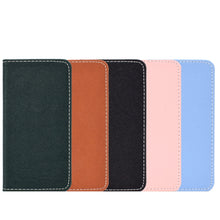 Load image into Gallery viewer, Solid Color Magnetic Horizontal Flip Leather Case with Card Slot &amp; Holder