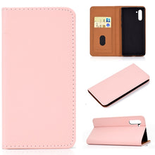 Load image into Gallery viewer, Solid Color Magnetic Horizontal Flip Leather Case with Card Slot &amp; Holder
