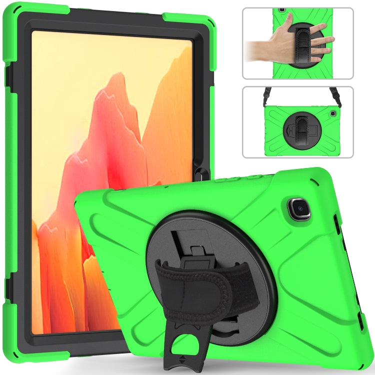 Shockproof Colorful Silicone + PC Protective Case with Holder & Shoulder Strap & Hand Strap, For Samsung Galaxy Tab A7 10.4 2020 T500 / T505, For Samsung Galaxy Tab A 8.4 2020 T307U, For Samsung Galaxy Tab A 10.1 (2019) T515 / T510