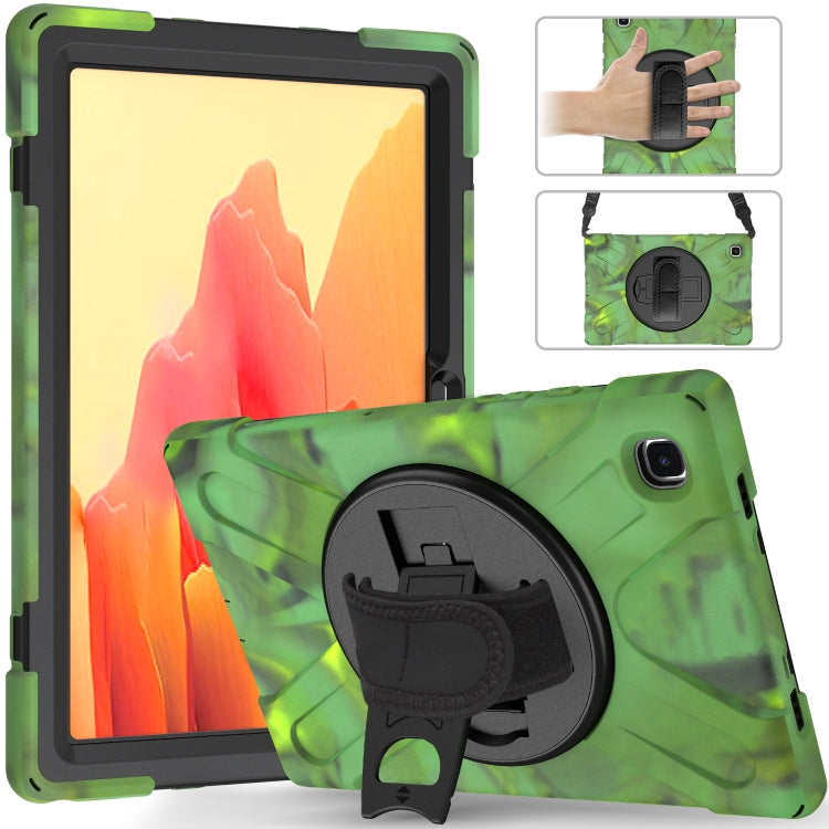 Shockproof Colorful Silicone + PC Protective Case with Holder & Shoulder Strap & Hand Strap, For Samsung Galaxy Tab A7 10.4 2020 T500 / T505, For Samsung Galaxy Tab A 8.4 2020 T307U, For Samsung Galaxy Tab A 10.1 (2019) T515 / T510