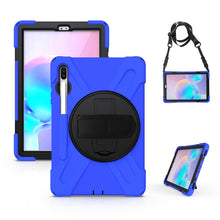 Load image into Gallery viewer, Shockproof Colorful Silicone + PC Protective Case with Holder &amp; Shoulder Strap &amp; Hand Strap &amp; Pen Slot, For Samsung Galaxy Tab S6 10.5 inch T860 / T865