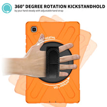 Load image into Gallery viewer, Shockproof Colorful Silicone + PC Protective Case with Holder &amp; Shoulder Strap &amp; Hand Strap &amp; Screen Protector, For Samsung Galaxy Tab A7 10.4 2020 T500 / T505, For Samsung Galaxy Tab A 8.4 2020 T307U