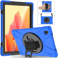 Load image into Gallery viewer, Shockproof Colorful Silicone + PC Protective Case with Holder &amp; Shoulder Strap &amp; Hand Strap &amp; Screen Protector, For Samsung Galaxy Tab A7 10.4 2020 T500 / T505, For Samsung Galaxy Tab A 8.4 2020 T307U