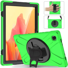 Load image into Gallery viewer, Shockproof Colorful Silicone + PC Protective Case with Holder &amp; Shoulder Strap &amp; Hand Strap &amp; Screen Protector, For Samsung Galaxy Tab A7 10.4 2020 T500 / T505, For Samsung Galaxy Tab A 8.4 2020 T307U