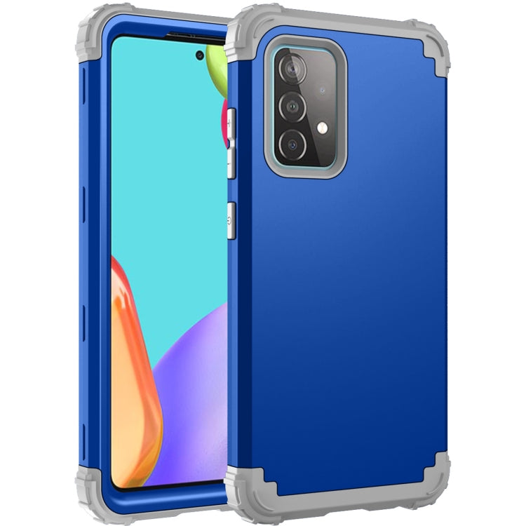 PC + Silicone Three-piece Shockproof Protection Case, For Samsung Galaxy A52 4G / 5G, For Samsung Galaxy A72 4G / 5G