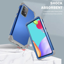 Load image into Gallery viewer, PC + Silicone Three-piece Shockproof Protection Case, For Samsung Galaxy A52 4G / 5G, For Samsung Galaxy A72 4G / 5G