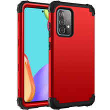 Load image into Gallery viewer, PC + Silicone Three-piece Shockproof Protection Case, For Samsung Galaxy A52 4G / 5G, For Samsung Galaxy A72 4G / 5G