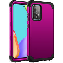 Load image into Gallery viewer, PC + Silicone Three-piece Shockproof Protection Case, For Samsung Galaxy A52 4G / 5G, For Samsung Galaxy A72 4G / 5G