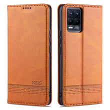 Load image into Gallery viewer, AZNS Magnetic Calf Texture Horizontal Flip Leather Case with Card Slots &amp; Holder &amp; Wallet, For Xiaomi Mi 11 Pro, For OPPO Realme 8 / 8 Pro