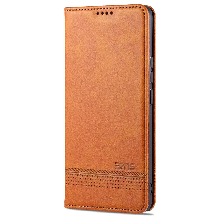 AZNS Magnetic Calf Texture Horizontal Flip Leather Case with Card Slots & Holder & Wallet, For Xiaomi Mi 11 Pro, For OPPO Realme 8 / 8 Pro