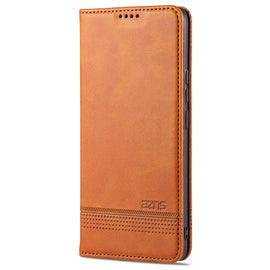 AZNS Magnetic Calf Texture Horizontal Flip Leather Case with Card Slots & Holder & Wallet, For Xiaomi Mi 11 Pro, For OPPO Realme 8 / 8 Pro
