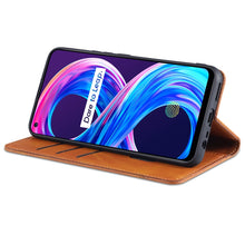 Load image into Gallery viewer, AZNS Magnetic Calf Texture Horizontal Flip Leather Case with Card Slots &amp; Holder &amp; Wallet, For Xiaomi Mi 11 Pro, For OPPO Realme 8 / 8 Pro