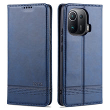 Load image into Gallery viewer, AZNS Magnetic Calf Texture Horizontal Flip Leather Case with Card Slots &amp; Holder &amp; Wallet, For Xiaomi Mi 11 Pro, For OPPO Realme 8 / 8 Pro