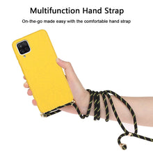 Load image into Gallery viewer, Wheat Straw Material + TPU Protective Case with Lanyard, For Samsung Galaxy A12, For Samsung Galaxy A32 5G, For Samsung Galaxy A52 5G / 4G, For Samsung Galaxy A72 5G / 4G