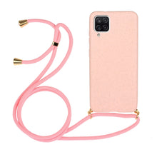 Load image into Gallery viewer, Wheat Straw Material + TPU Protective Case with Lanyard, For Samsung Galaxy A12, For Samsung Galaxy A32 5G, For Samsung Galaxy A52 5G / 4G, For Samsung Galaxy A72 5G / 4G